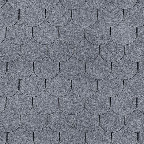 Tejas bituminosas Beaver, de color gris - la techumbre bituminosa 3 m2 - Timbela B-GREY