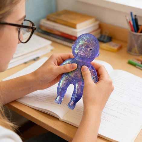 NeeDoh Schneeball-Quetschspielzeug – Ein Schneeball-Quetschspielzeug, das Stress abbauen kann. (1/5)