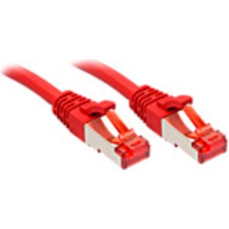 LINDY 47735 RJ45 Câble réseau, câble patch CAT 6 S/FTP 3.00 m rouge 1 pc(s) R986081 (1/4)