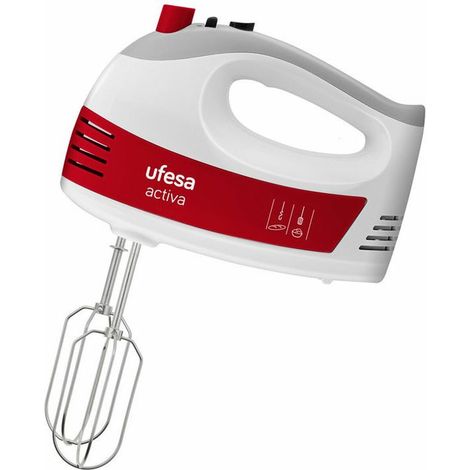 Handmixer Ufesa BV4650 400W rot und weiß