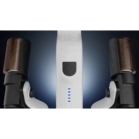 Brosse BBQ - Brosse BBQ électrique - Réglable à 180° - Brosse de grille - Brosse de nettoyage - 3 niveaux de nettoyage - Rechargeable via Type-C - Convient au nettoyage des grilles BBQ (1/5)