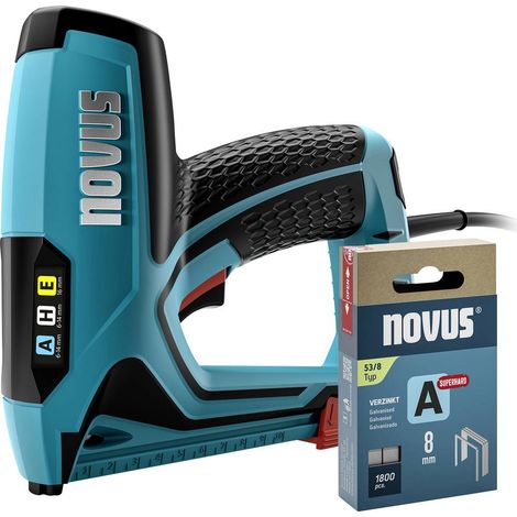 Novus Tools 031-0369 Graffettatrice elettrica Tipo graffette tipo 37, tipo 53 Lunghezza graffette 6 - 14 mm