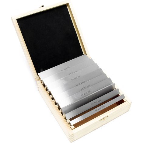 Set barre di precisione parallele 160mm 18 pezzi Set 9 coppie Supporto per morsa e fresatura
