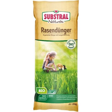 Substral Naturen Rasendünger Bio für 500 m² 20 kg Dünger