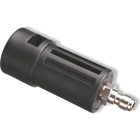 Adaptateur pour compatible avec Kärcher avec filetage intérieur à baïonnette 1/4" pour nettoyeur haute pression Pistolet à mousse Quick Connect