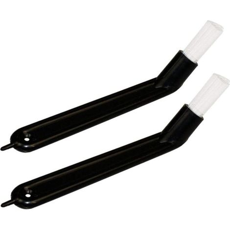 2 pièces Brosse de nettoyage de pointe de machine à expresso (1/5)