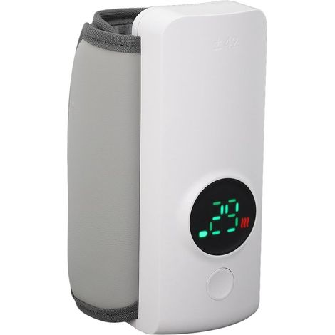 Dailygoody, Calentador de biberones portátil, Calentamiento rápido, Recargable 6000 mAh, Compacto y ligero, Comida para bebés, Ideal para viajes (1/5)