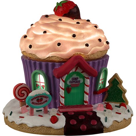 Bungalow mit Erdbeeren Weihnachten