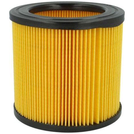 Pleated filter compatible with Topcraft NT0506, NT0507, NT0609 wet or dry vacuum cleaners - Cartridge filter (1/4)