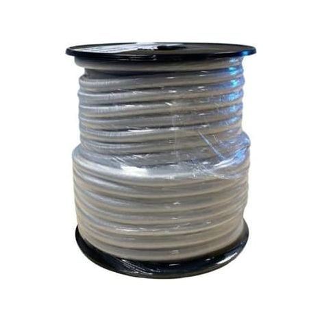 Tendeur élastique en spirale - SHOP-STORY - Ø 6 mm - Blanc - 20 mètres (1/3)