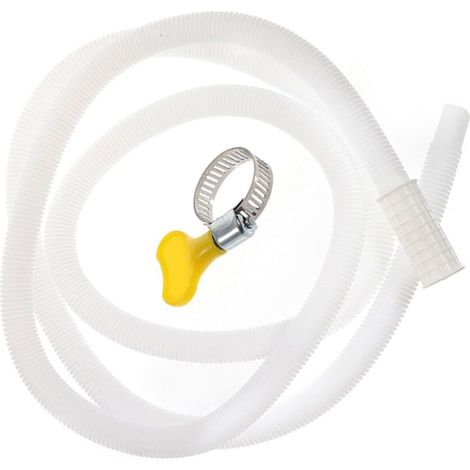 Tuyau De Drainage Pour Climatiseur Flexible Résistant Aux Intempéries Avec Collier De Serrage Pour Drainage Et Propre Des Unités Extérieures (1/5)