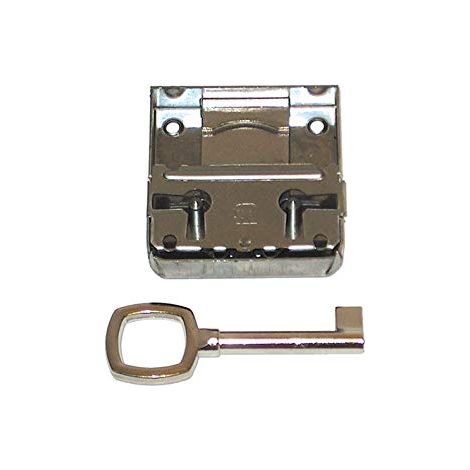 Masidef Galvanisé Serrure pour Tiroirs 30 mm Taille