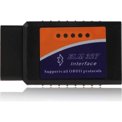 Mini ELM327 sans fil Bluetooth OBD2 Auto OBDII Code Scanner de diagnostic Lecteur Compatible avec les appareils Android et Windows (1/4)