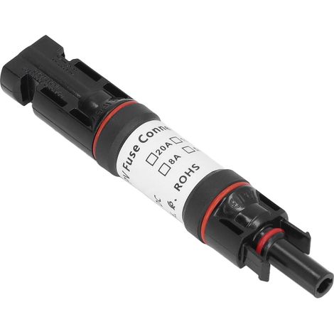 PPO-Sicherungshalter aus Messing für Solaranlagen, Photovoltaik-Anschluss, selbstverriegelnd, 1000 V DC, 10 A (1/5)