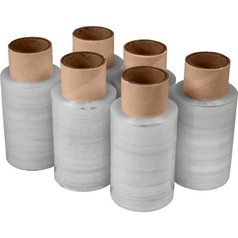 5 x Stretchfolie mini 20 my 100 mm 150m transparent