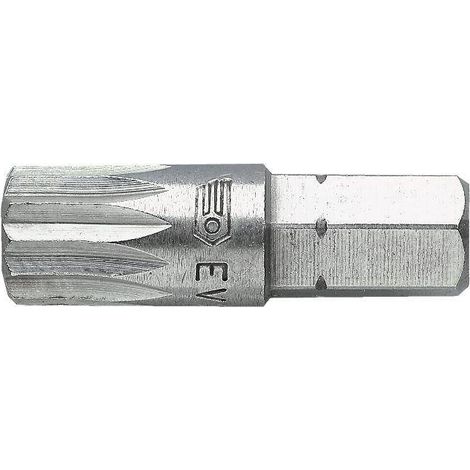 EV.1 - Embouts standards série 1 pour vis à empreinte denture multiple XZN - EV.104 - Facom (1/2)