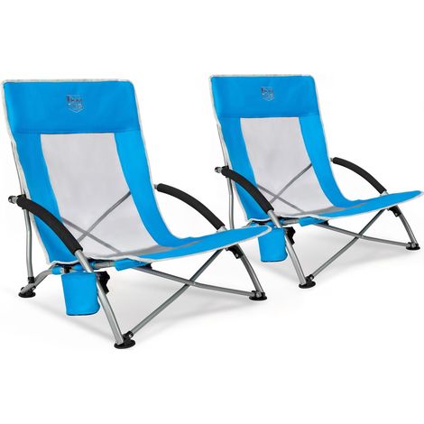 Chaise de Plage Pliable Ultralégère Charge 150kg (1/5)
