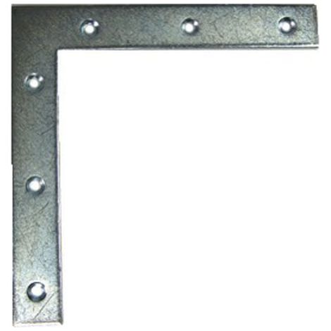 Equerre de fenêtre fer zingué bout carré 150mm - SELECT HARDWARE - 572283