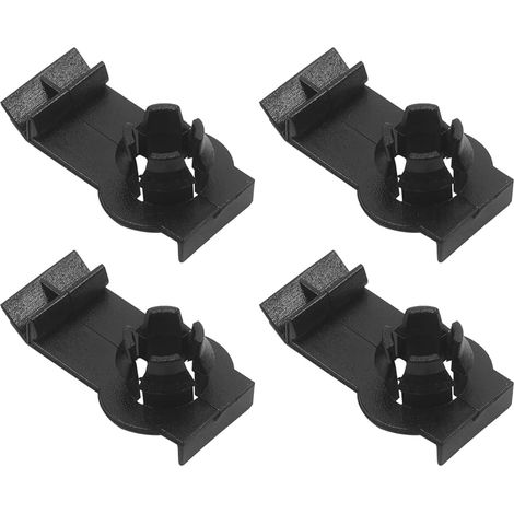 Lot de 4 Clips Guide Lève-Vitre - Plastique Renforcé - Réparation Mécanisme Fenêtre - BMW X5 E53 Série 3 E46 - Avant Arrière Gauche Droite