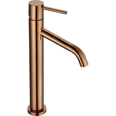 Mexen Rumba robinet de lavabo haut, Or rose - 73510-60 (1/2)