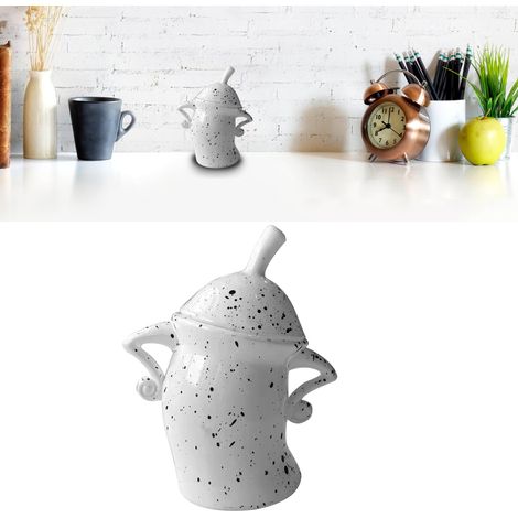 Boîte de rangement PVC robuste pour cuisine, rangement alimentaire sécurisé, décoration Halloween bureau, couleur blanche. (1/5)