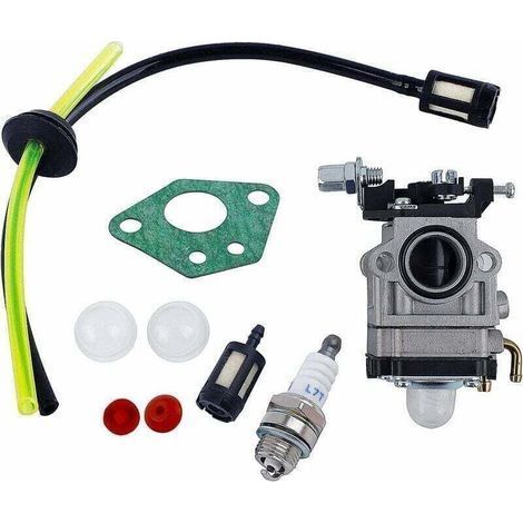 Carburatore per kit di carburatore decespugliatore 52cc 49cc 43cc con guarnizione, tubo, candela e filtro del carburante. Carburatore per decespugliatore (1/4)