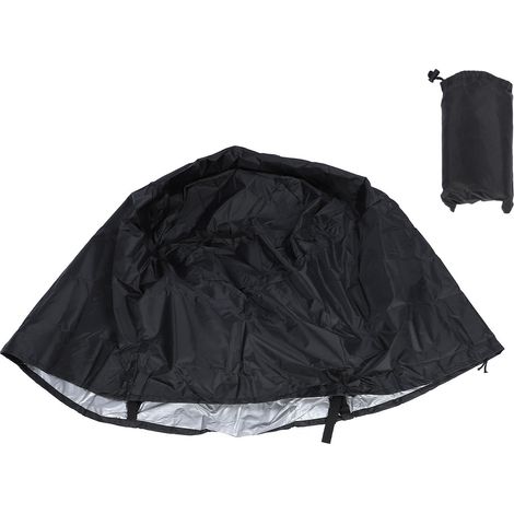 Support d'haltères avec couvercle anti-poussière, tissu Oxford 210D, poids résistant à l'eau avec cordon de serrage réglable pour la salle de sport à domicile. (1/5)
