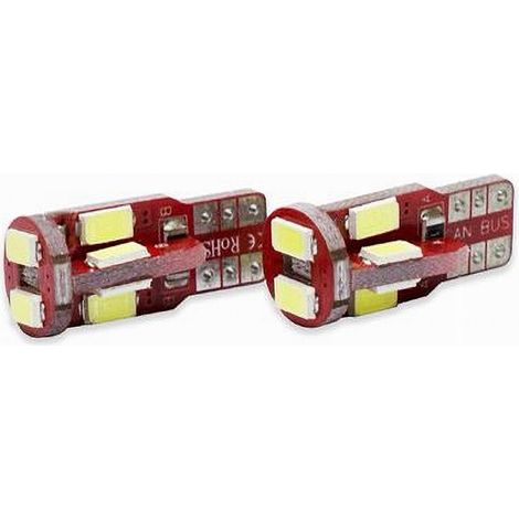 Trade Shop - MAXTECH L-P059 12V 10LED 3W ULTRA HELLE CANBUS POSITIONSLAMPEN 6000K - (1/2)