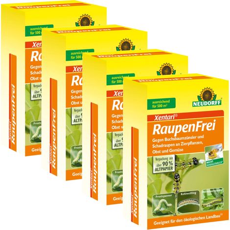 Neudorff Raupenfrei XenTari - 4x 25 g