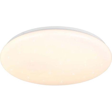 LED Deckenleuchte Wohnzimmerlampe Schlafzimmerleuchte weiß Starlight Dimmbar H 7 cm