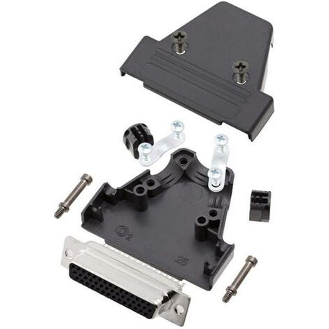 encitech TRI-P-25-HDS44-K 6355-0068-13 Nombre de pôles: 44 matière plastique noir 1 pc(s) (1/2)