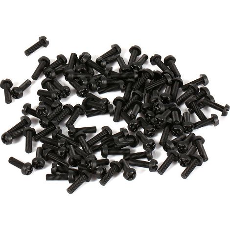 100pcs M2 M3 M4 Plastic Nylon Hex male Female Female Spacer Round Head Screw Nut