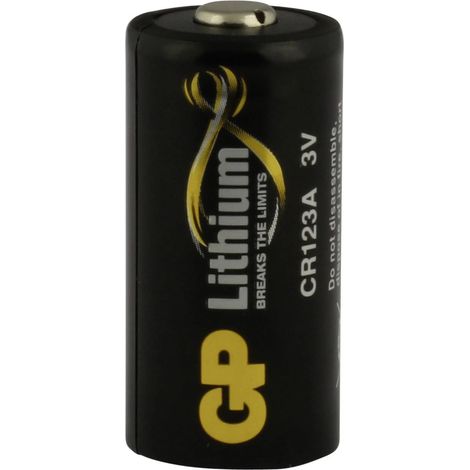 GP GPCR123APRO086C1 Pile photo CR-123A lithium 1400 mAh 3 V 1 pc(s) C432121