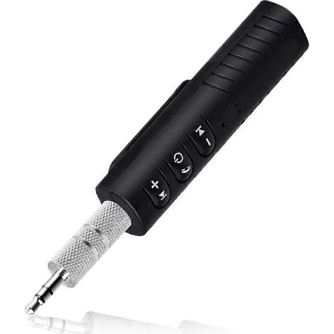 Récepteur Bluetooth pour voiture, kit mains libres Bluetooth 4.2, adaptateur audio Bluetooth AUX pour voiture, entrée AUX 3,5 mm (1/5)
