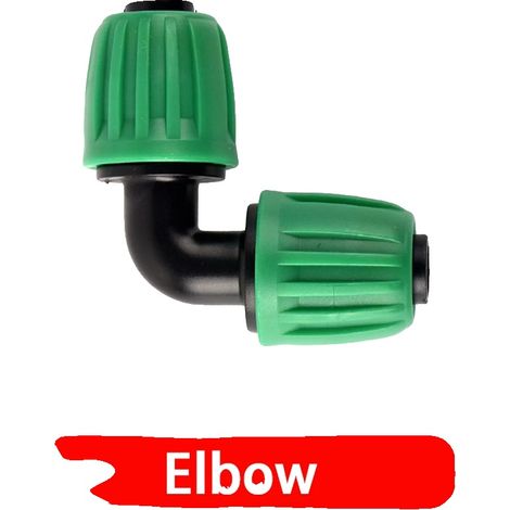 Conector de manguera, acoplamiento de bloqueo seguro, compatible con riego por goteo, I (1/2)