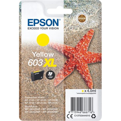 Epson Singlepack Yellow 603XL Ink (1/2)