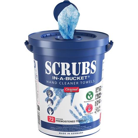 ROCOL 42272 NSF SCRUBS Hand Wipes (Tub 72) ROC42272