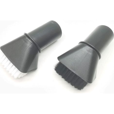 2 têtes de brosse à poils souples , accessoires d'aspirateur multifonctions, compatibles avec les aspirateurs Karcher, Miele, Bosch et Philips (1/3)