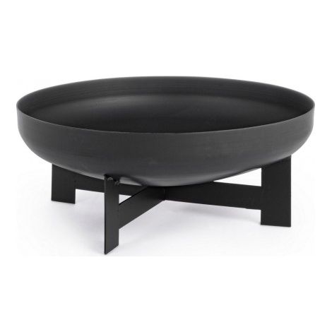 Braciere basso da Giardino "Efesto" in acciaio verniciato decorazione moderna -Ø 50 X h 21 cm (1/4)