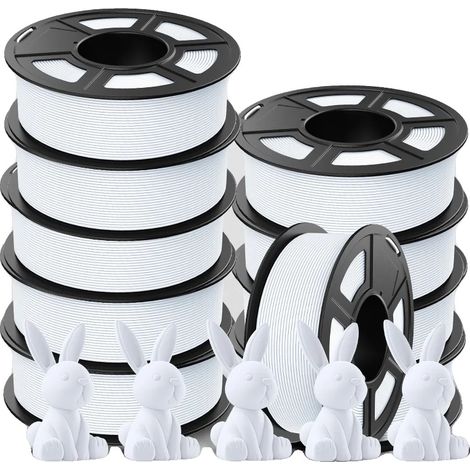 Filamento per stampante 3D, materiale PETG, diametro 1,75 mm, HS PETG 10WT (1/2)