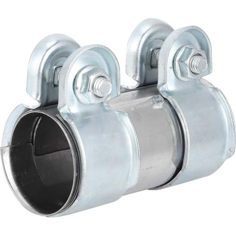 Collier de tuyau d'échappement, collier de tuyau d'échappement 38x90mm connecteur de voiture coupleur de manchon d'échappement pour 8Z0253141 remplacement (1/5)