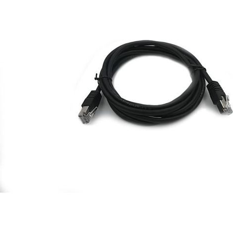 Câble RJ45 - LINÉAIRE - PCC6FND - Cat.6 - Blindé - F/UTP - Noir - 2 m (1/4)