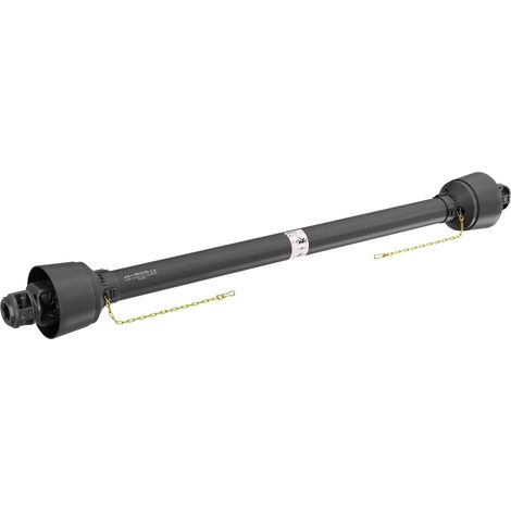 Wiltec Arbre Transmission T4 cardan - longueur 1250-1375 mm / 2x 1 3/8" 6 dents / 460 Nm / 540 tr/min / 40 kW (55 CV) - Prise de force agricole