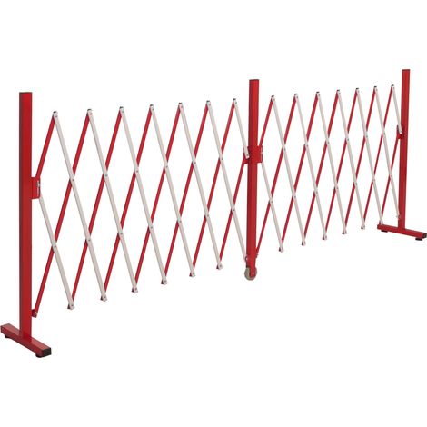 Barriére de sécurité en aluminium HWC-B34, Grille de protection, Grille de séparation, ext (1/5)