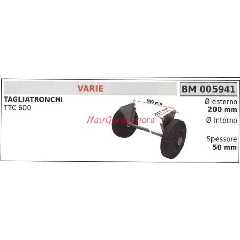 Ruota VARIE tagliatronchi TTC 600 005941
