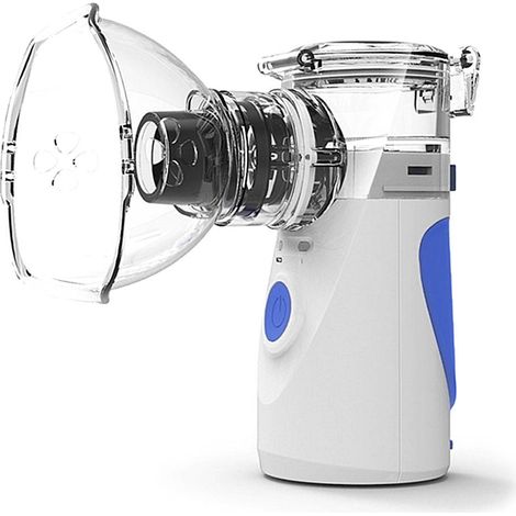 Nébuliseur portable deux modes mini inhalateur pour asthme atomiseur manuel