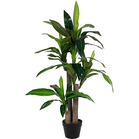 Pianta Artificiale decorativa da interno ed esterno "Dracanea" con vaso h 110 (1/2)
