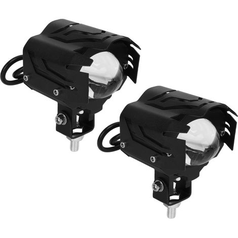Pha LED Motorradscheinwerfer 12-85V 60W, 2er-Set, zweifarbig, leistungsstarke Außenscheinwerfer (1/5)