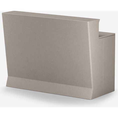 Bancone bar modulare in polietilene di design Marvy 150 - Beige