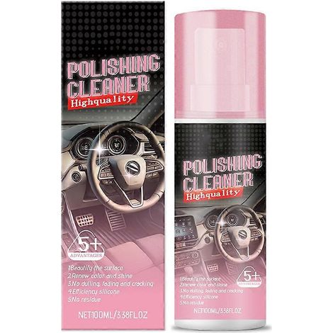 Nettoyant tout-en-un pour l'intérieur de votre voiture – Caoutchouc et cuir, aérosol de 444 ml (1/4)